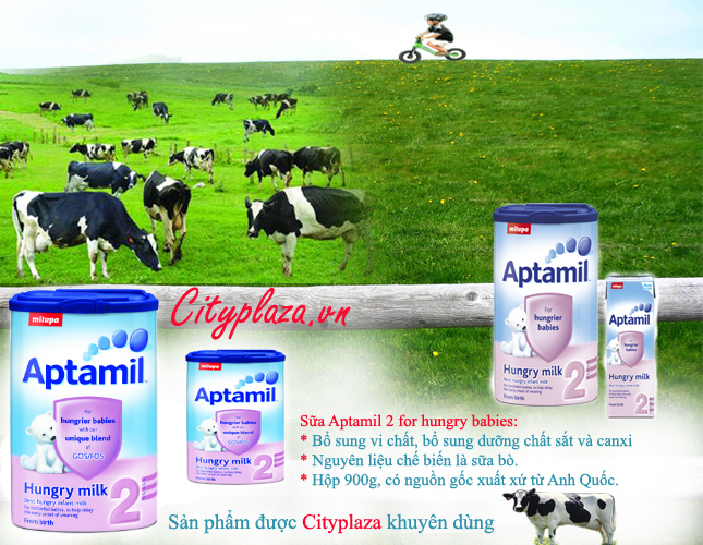 Aptamil 2 hungry milk - sản phẩm của anh quốc